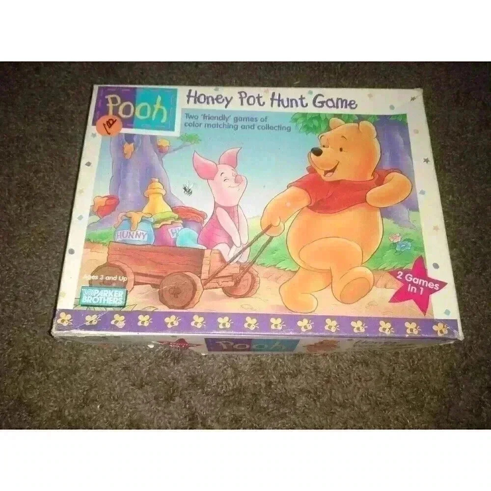 Pooh Honey Pot Hunt Game by Parker Brothers 1996